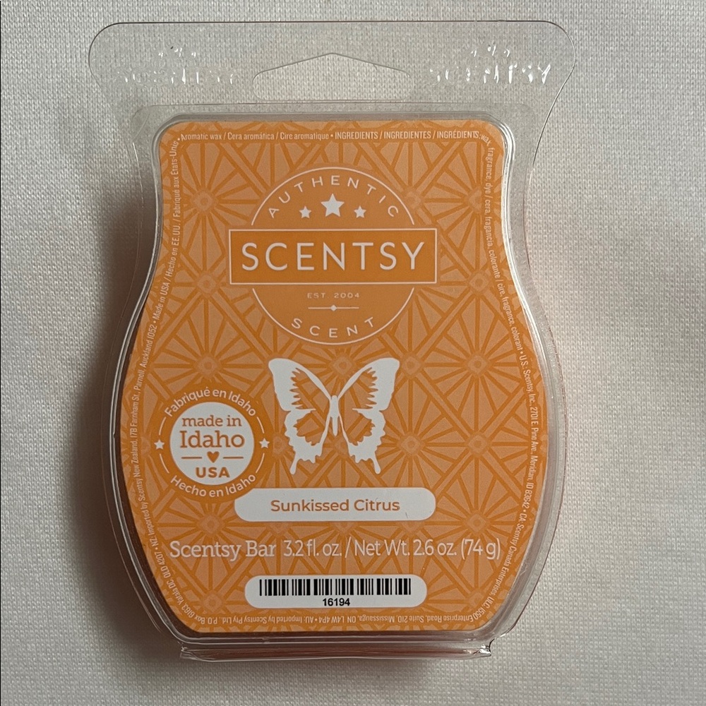 Scentsy Sunkissed Citrus Scent Bar